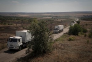 Russian Convoy inside Ukraine