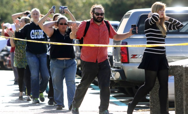 Roseburg victims being terrorized by coward police